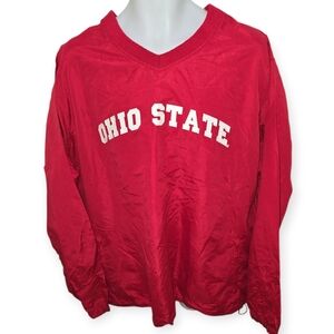 Ohio State Buckeyes Pullover Wind Jacket Windbreaker Vantage Adult XL